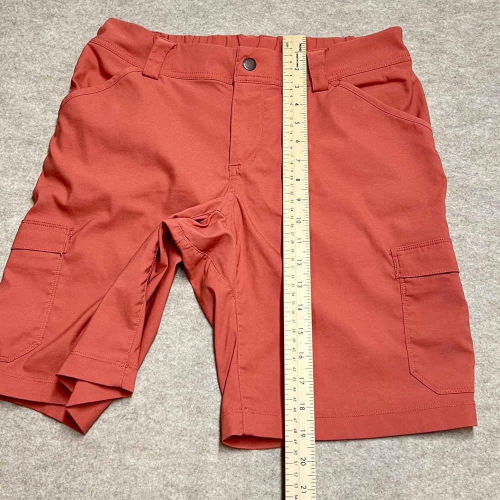 Duluth Trading Co Dry on the Fly Cargo Shorts Womens 8 Clay Red 10" Inseam EUC - Picture 8 of 8